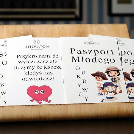 เชราตัน พอซนัน โฮเต็ล Hotel พอซนาน ภายนอก รูปภาพ Passport of a Young Citizen